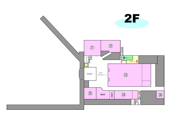 2F案内図